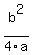 b%5E2%2F4a