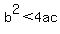 b%5E2%3C4ac