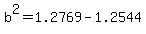b%5E2=1.2769-1.2544