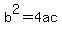 b%5E2=4ac