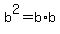 b%5E2=b%2Ab