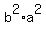 b%5E2+%2A+a%5E2
