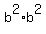 b%5E2+%2A+b%5E2