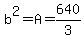 b%5E2+=+A+=+640%2F3