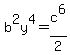 b%5E2y%5E4=c%5E6%2F2