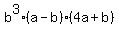 b%5E3%28a-b%29%284a%2Bb%29