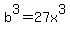 b%5E3=27x%5E3