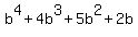 b%5E4%2B4b%5E3%2B5b%5E2%2B2b