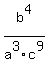b%5E4%2Fa%5E3c%5E9