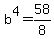 b%5E4=58%2F8