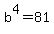 b%5E4=81