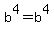 b%5E4=b%5E4
