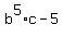 b%5E5%2Ac-5
