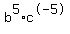 b%5E5+%2A+c%5E-5+