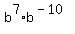 b%5E7%2Ab%5E%28-10%29