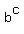 b%5Ec