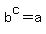 b%5Ec=a