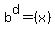 b%5Ed+=+%28x%29