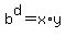 b%5Ed+=+x%2Ay