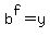 b%5Ef+=+y