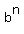 b%5En