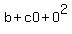 b+%2B+cO+%2BO%5E2