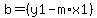 b+=+%28y1-m%2Ax1%29