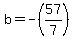 b+=+-%2857%2F7%29