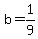 b+=+1%2F9