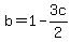 b+=+1-3c%2F2