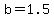 b+=+1.5