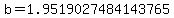 b+=+1.9519027484143765