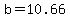 b+=+10.66