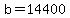 b+=+14400