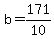 b+=+171%2F10
