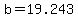 b+=+19.243