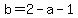b+=+2+-+a+-+1