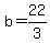 b+=+22%2F3