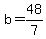 b+=+48%2F7