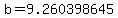 b+=+9.260398645