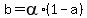 b+=+alpha%2A%281-a%29