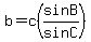b+=+c%28sinB%2FsinC%29