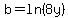 b+=+ln%288y%29