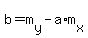 b+=+m%5By%5D+-++a%2Am%5Bx%5D