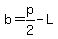 b+=+p%2F2+-+L
