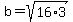 b+=+sqrt%2816%2A3%29