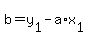 b+=+y%5B1%5D+-+a%2Ax%5B1%5D