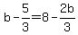 b-5%2F3=8-2b%2F3