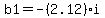 b1=-%282.12%29i