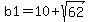 b1=10+%2B+sqrt%2862%29